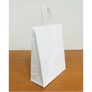 Чанта пл.д крафт бял 200/80/250 без печат (25 бр.)