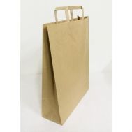 Чанта Крафт кафяв 360/120/450 без печат (25 бр.)