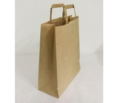 Чанта Крафт кафяв 360/120/450 без печат (25 бр.)